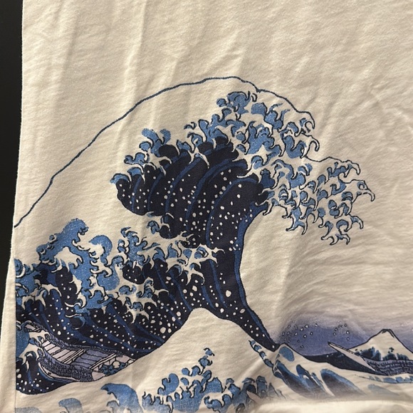 No Longer Sold! Uniqlo x Hokusai Blue Wave T-Shirt - Picture 3 of 5